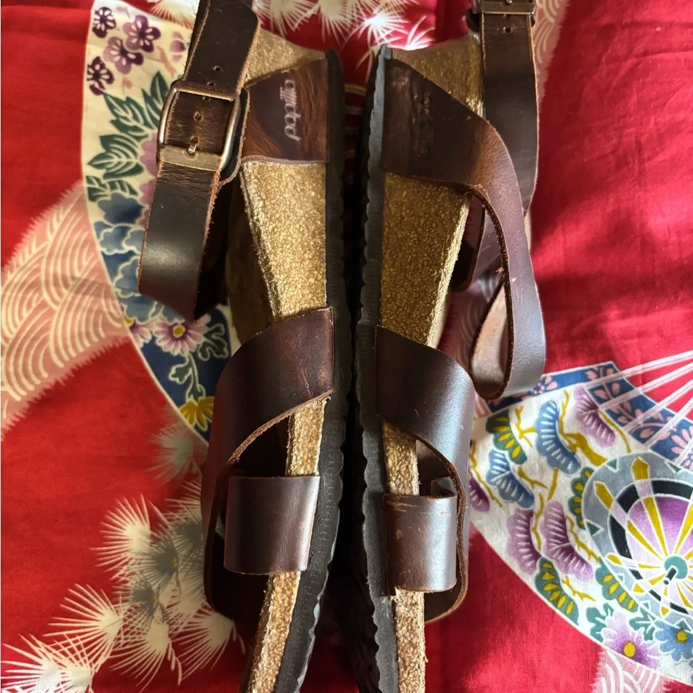 Papillio Brown and Orange Sandals for Casual Comfort - Picture 10 of 11